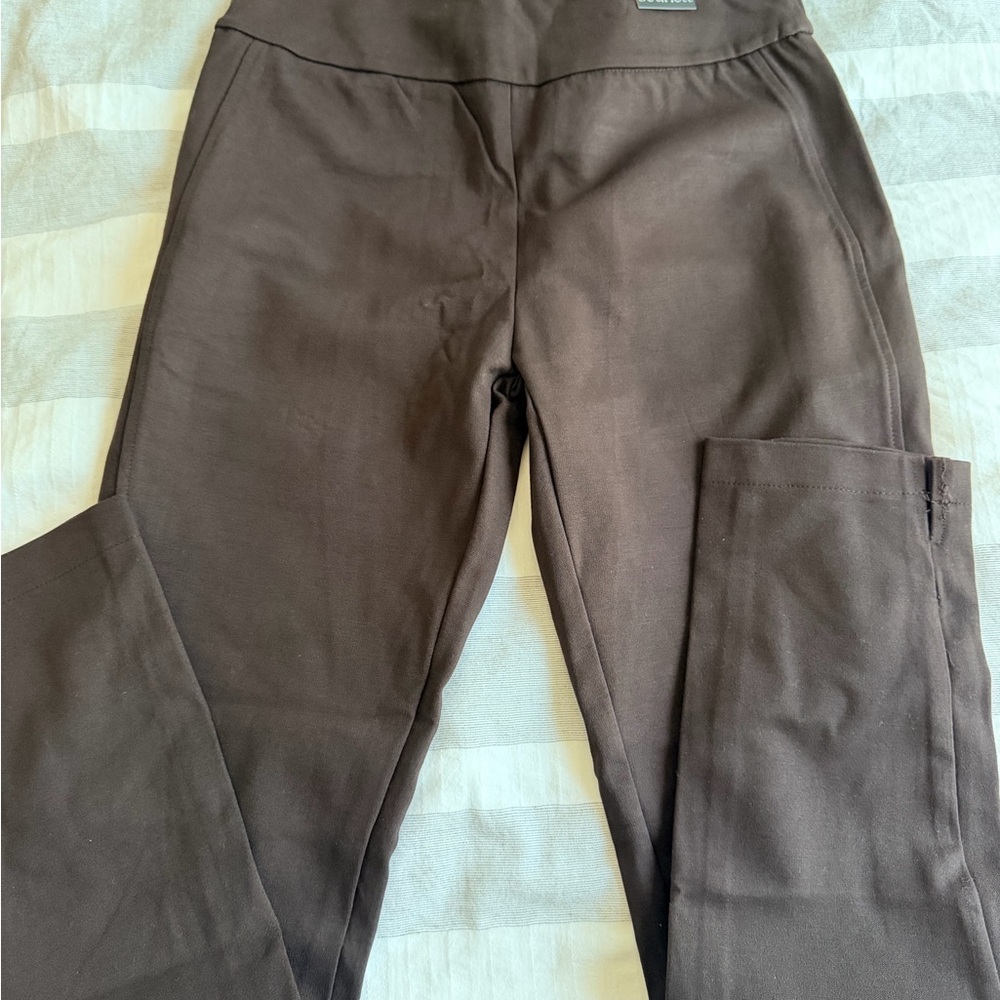 Scarlett Chocolate Brown Straight Leg Pants